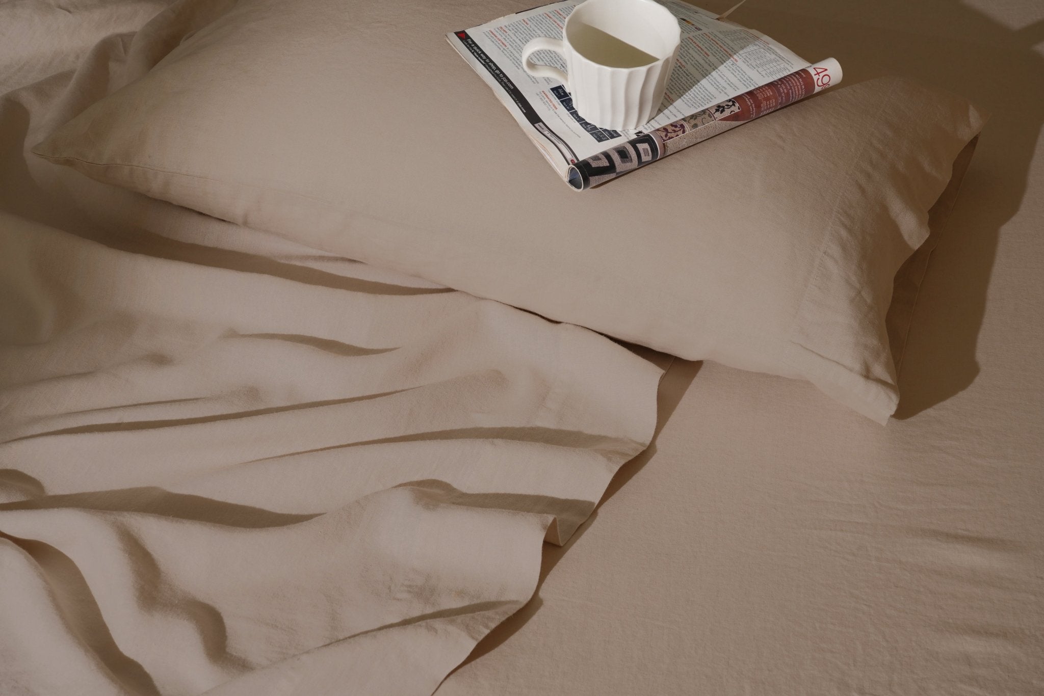 100% French Linen Sheets Set - SELENE