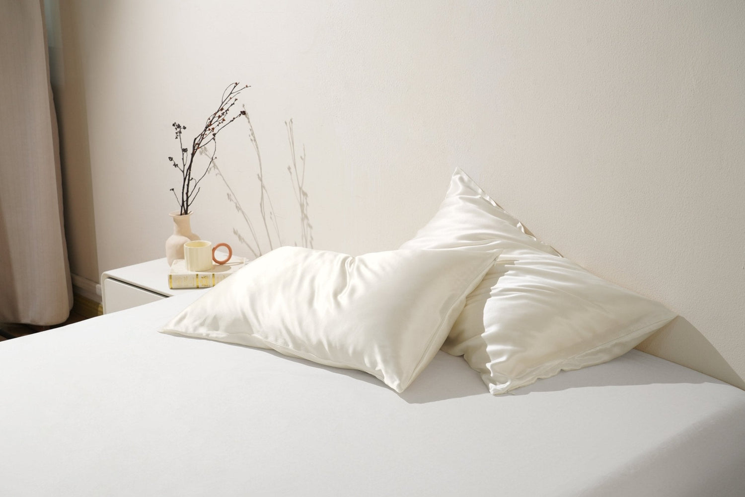 Luxury Mulberry Silk Pillowcase - SELENE -