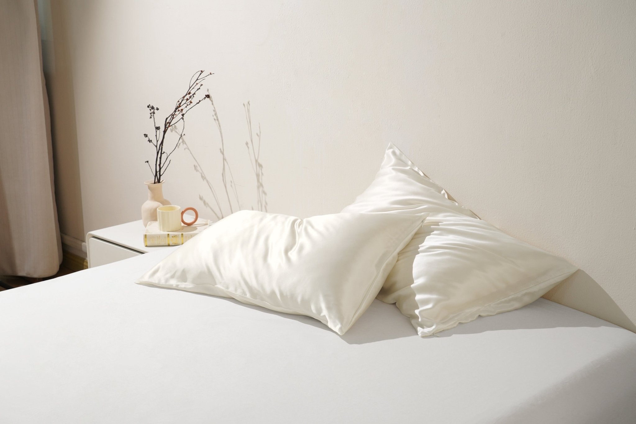 Luxury Mulberry Silk Pillowcase - SELENE -