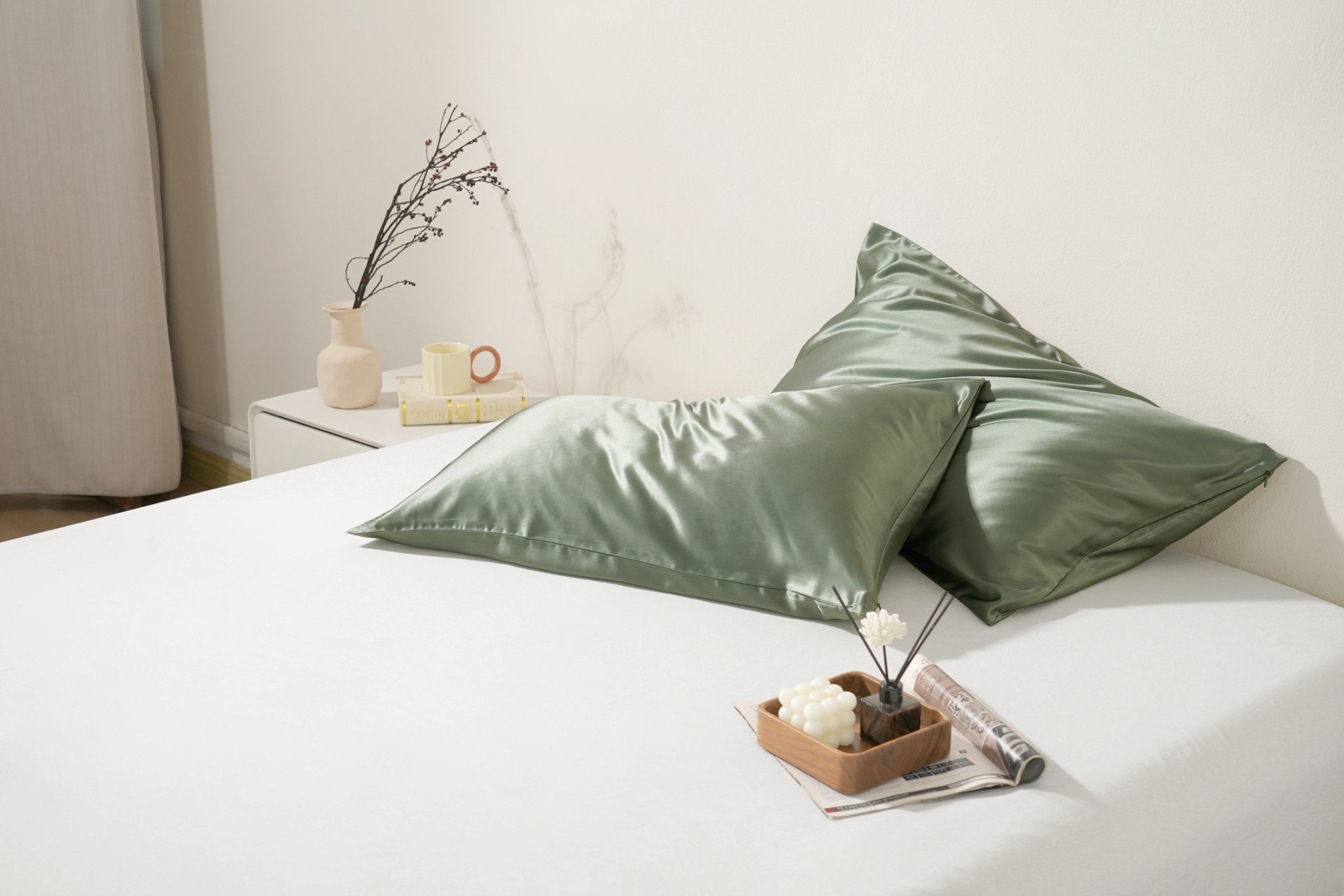 Luxury Mulberry Silk Pillowcase - SELENE -