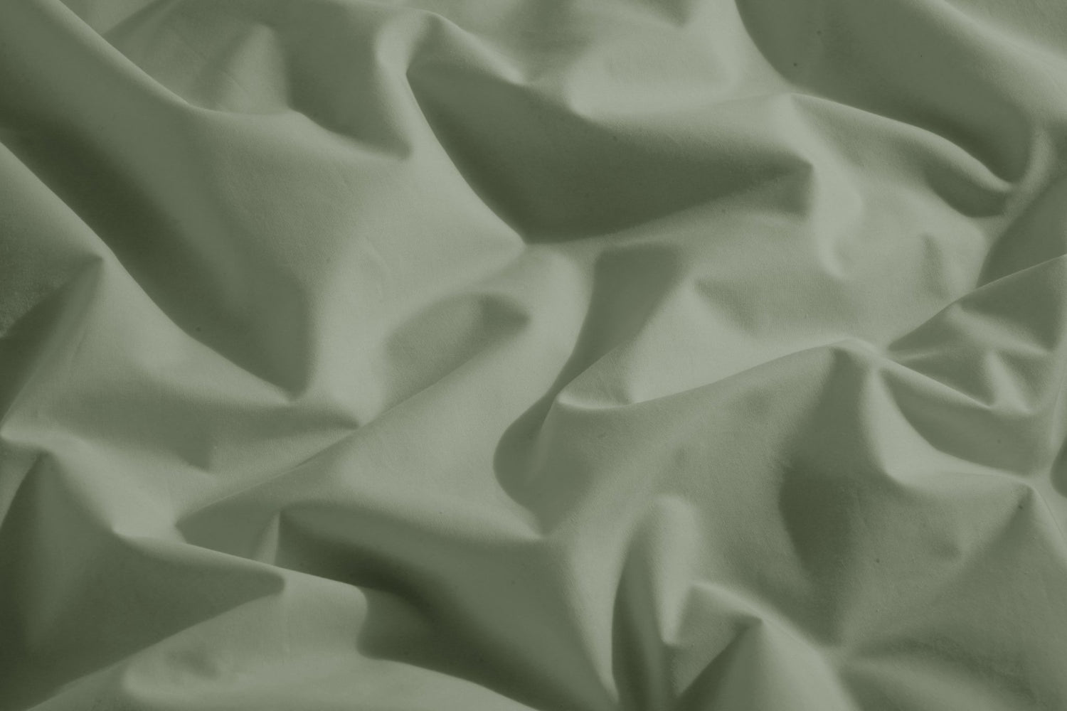 Organic Percale Cotton Sheet & Duvet Cover Set - SELENE -