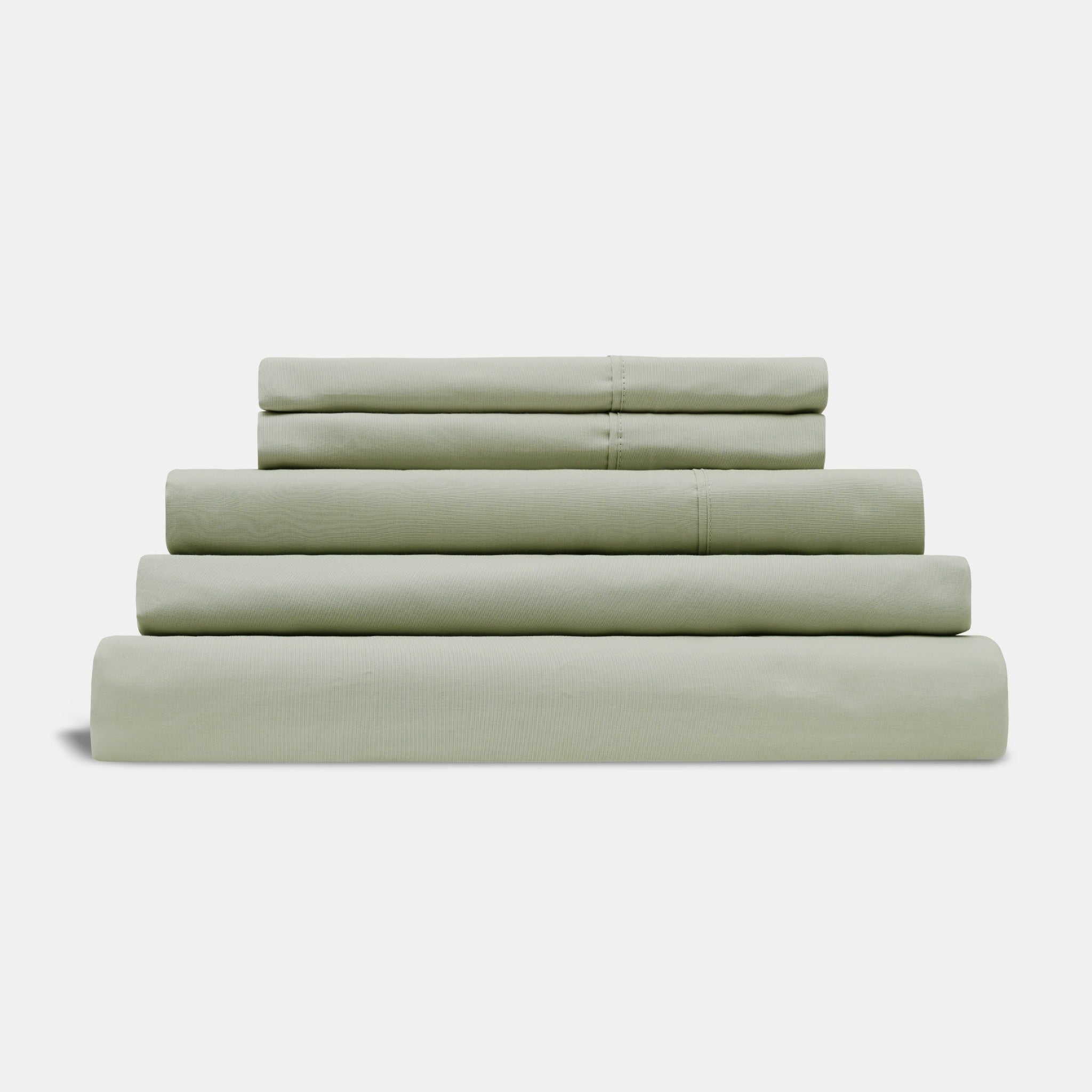 Organic Percale Cotton Sheet & Duvet Cover Set - SELENE