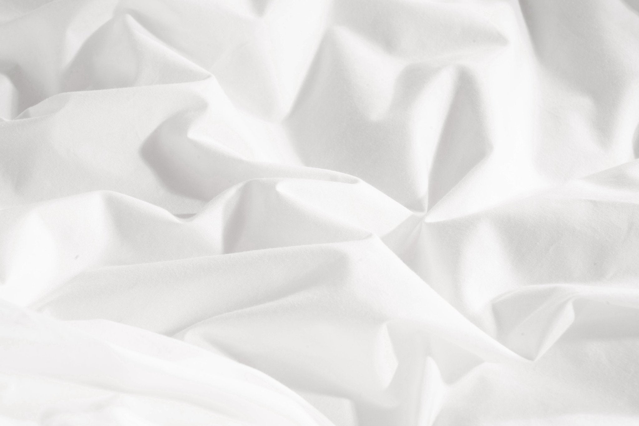 Organic Percale Cotton Sheet & Duvet Cover Set - SELENE -