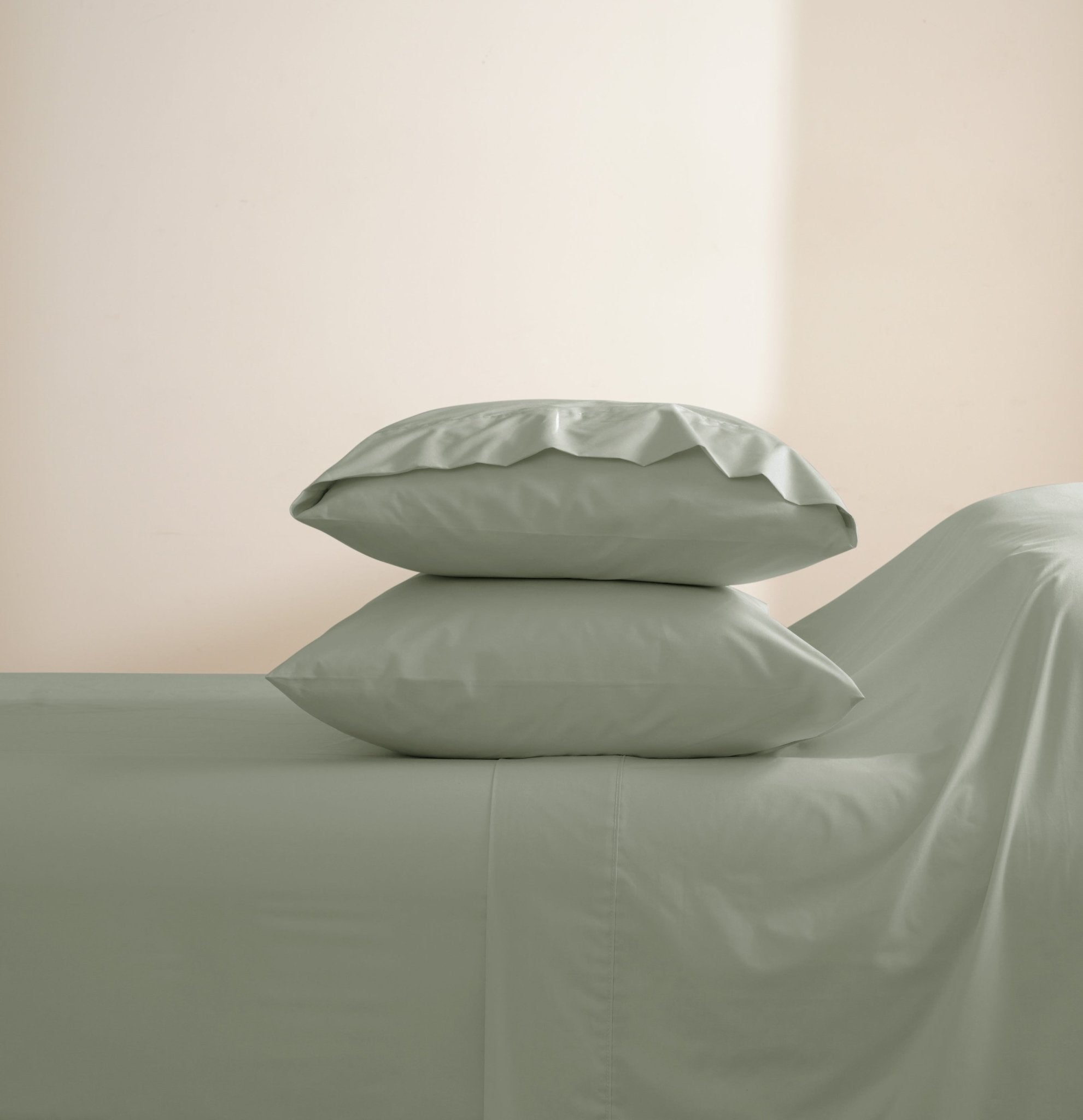Organic Percale Cotton Sheet Set - SELENE -