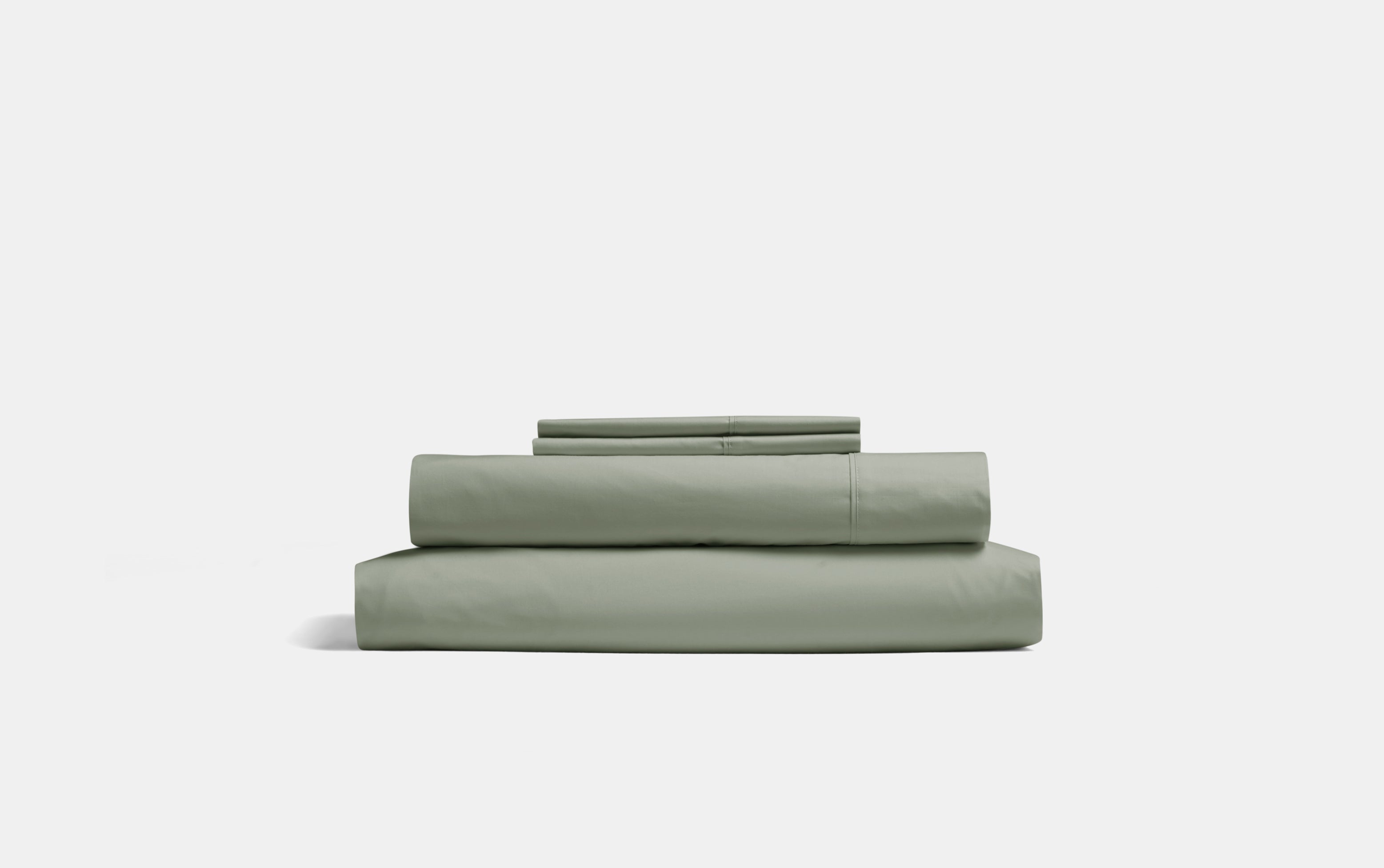 Organic Percale Cotton Sheet Set - SELENE -