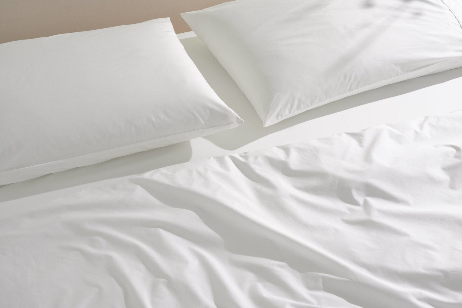 Organic Percale Cotton Sheet Set - SELENE -