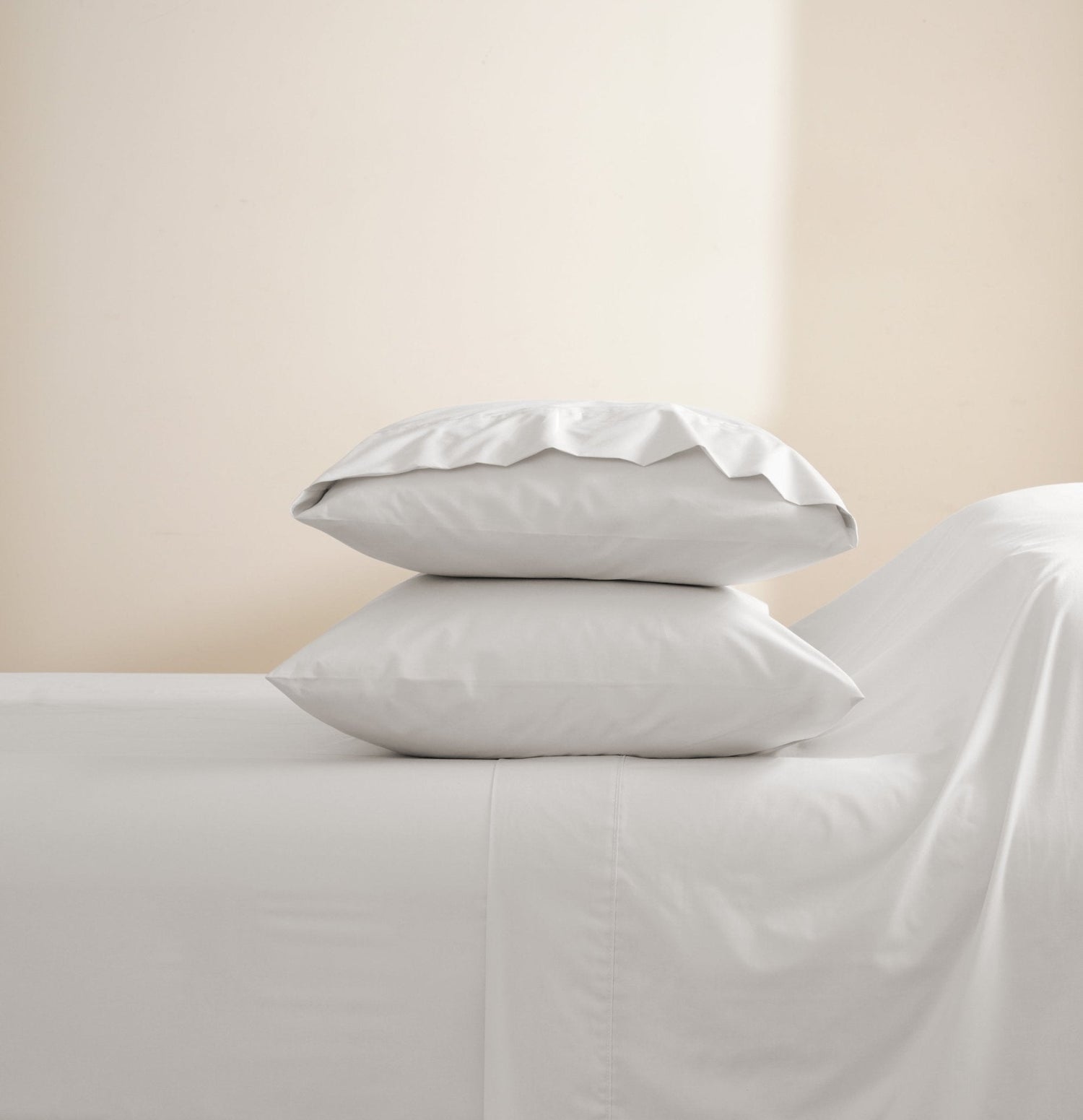 Organic Percale Cotton Sheet Set - SELENE -