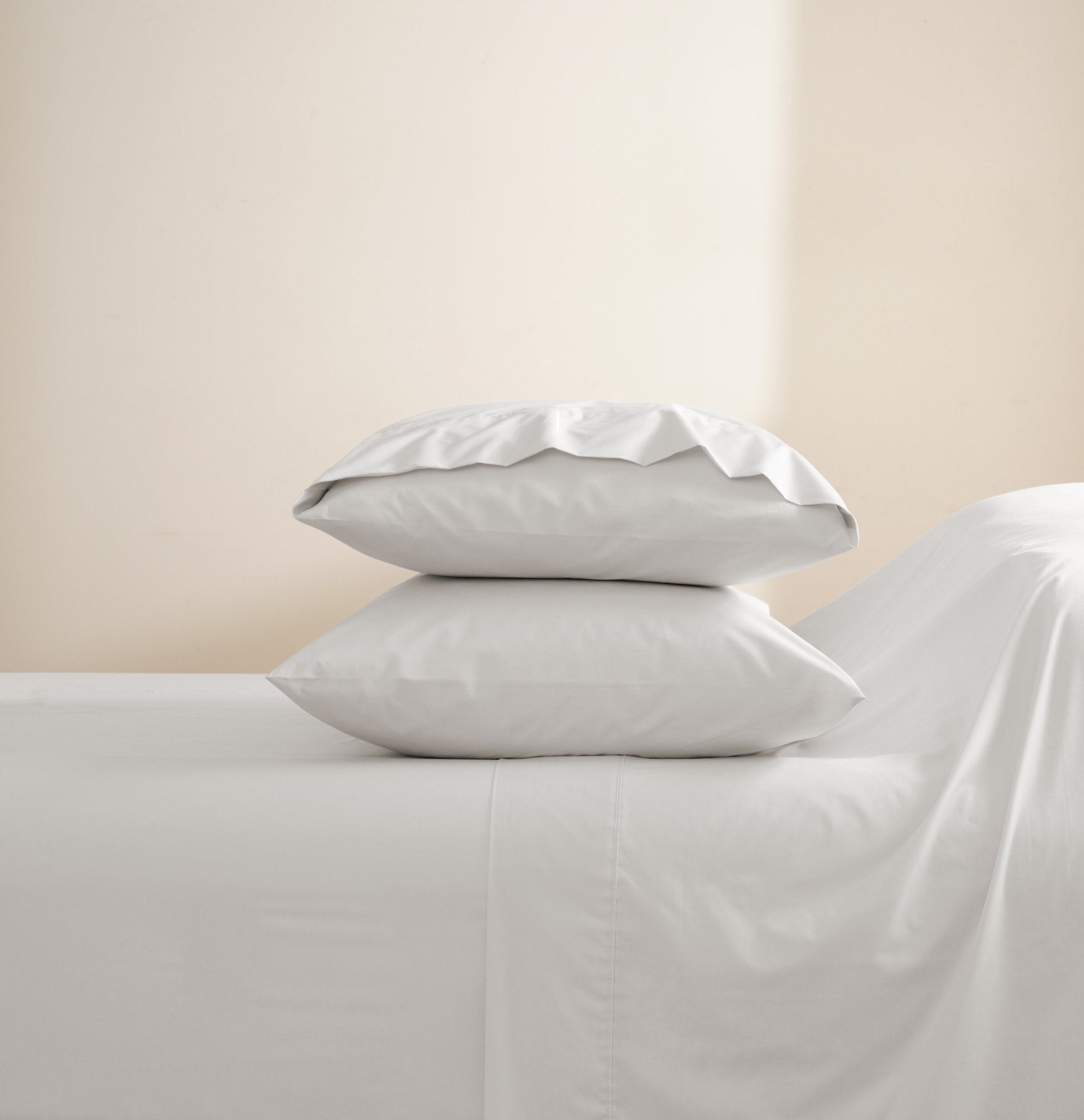 Organic Percale Cotton Sheet Set - SELENE -