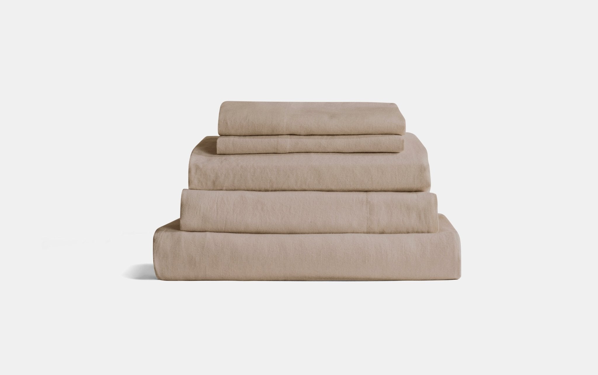 100% French Linen Sheet &amp; Duvet Cover Set - SELENE 