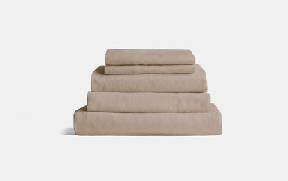 100% French Linen Sheet &amp; Duvet Cover Set - SELENE 