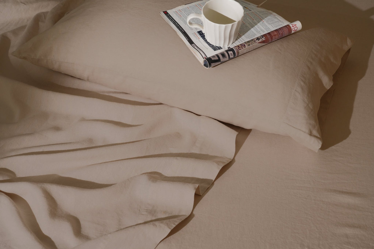 100% French Linen Sheets Set - SELENE