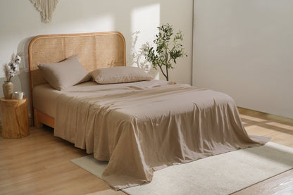 100% French Linen Sheets Set - SELENE