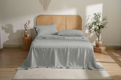 100% French Linen Sheets Set - SELENE