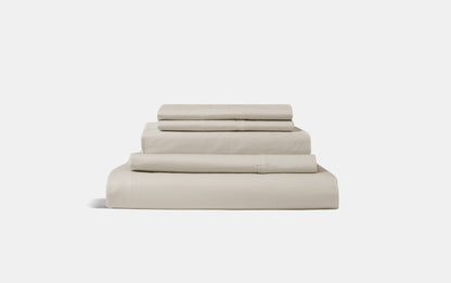 Organic Luxury Sateen Sheet &amp; Duvet Cover Set - SELENE 