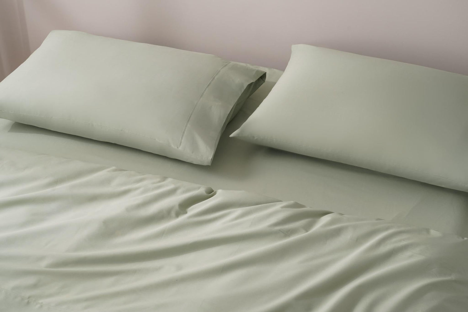 Organic Percale Cotton Sheet Set - SELENE