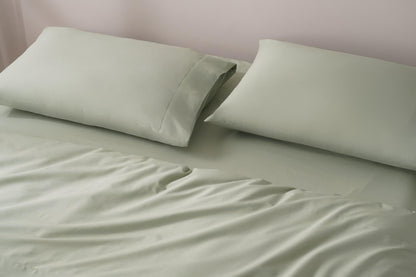 Organic Percale Cotton Sheet Set - SELENE