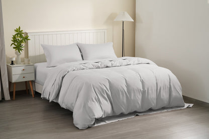 TENCEL Lyocell Cotton Sheet &amp; Duvet Cover Set - SELENE 