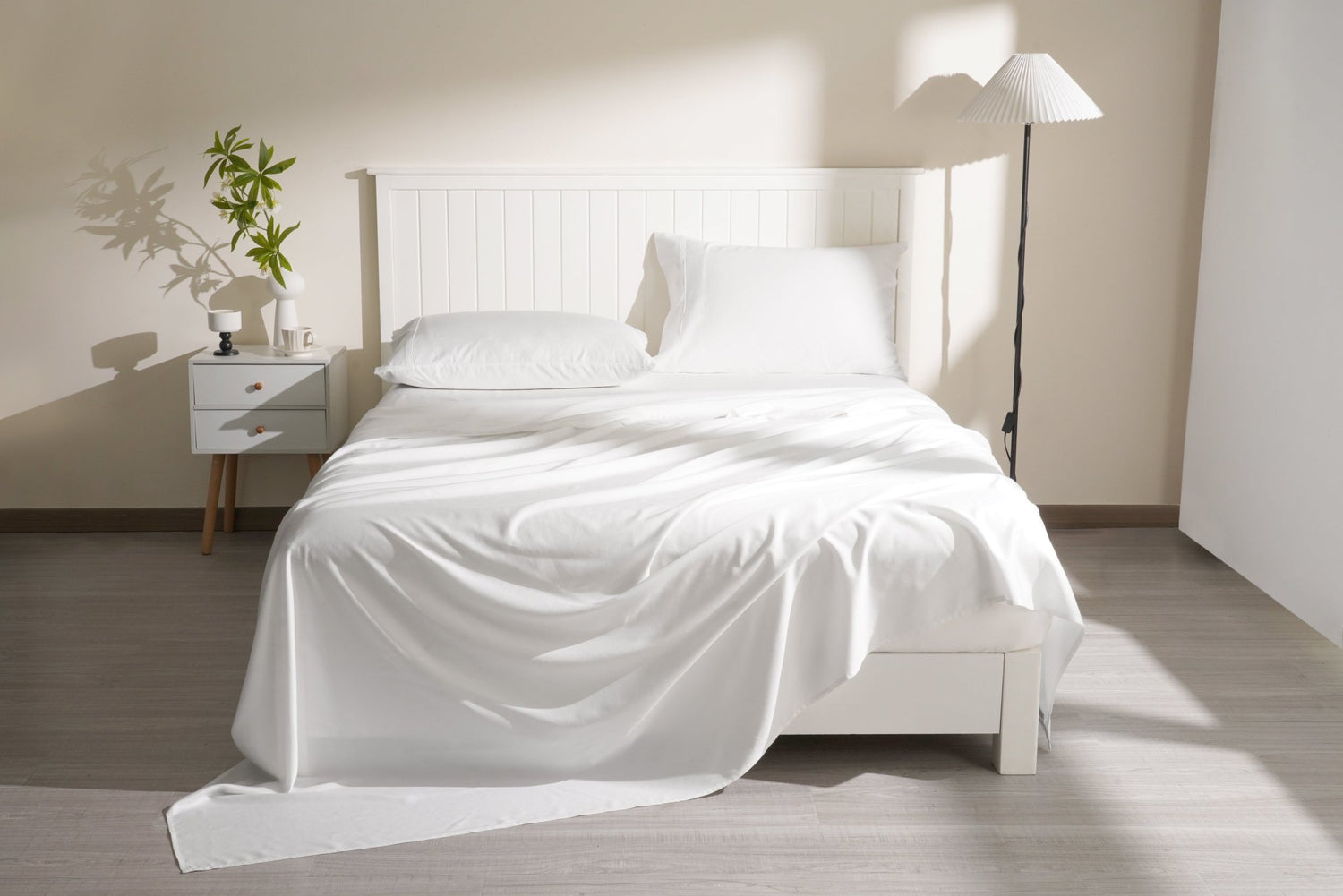 TENCEL Lyocell Cotton Sheet Set - SELENE 